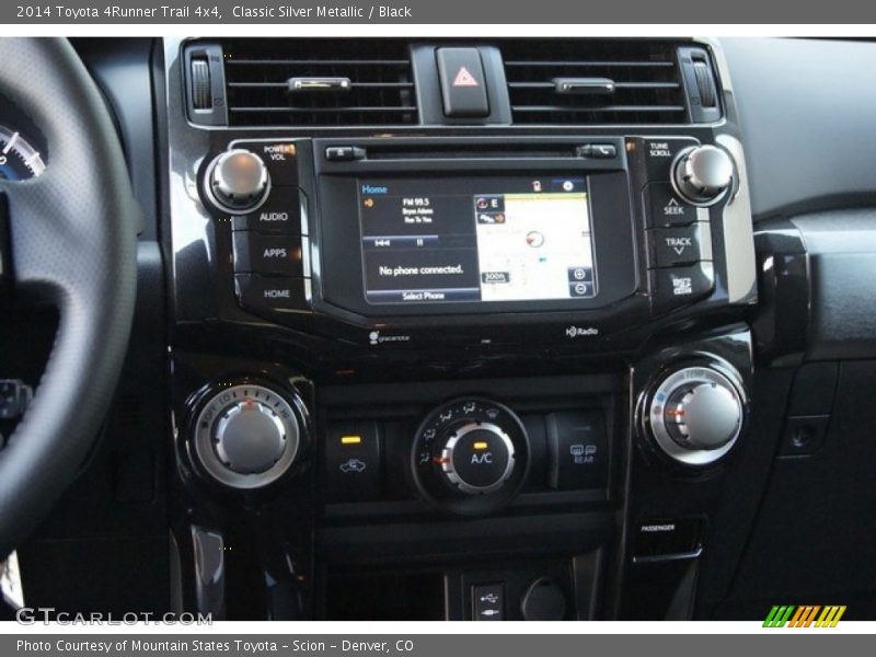 Classic Silver Metallic / Black 2014 Toyota 4Runner Trail 4x4