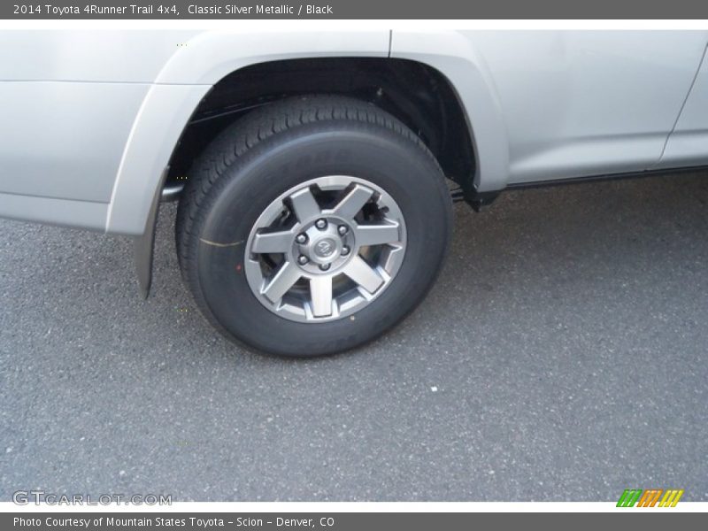 Classic Silver Metallic / Black 2014 Toyota 4Runner Trail 4x4