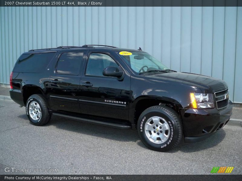 Black / Ebony 2007 Chevrolet Suburban 1500 LT 4x4