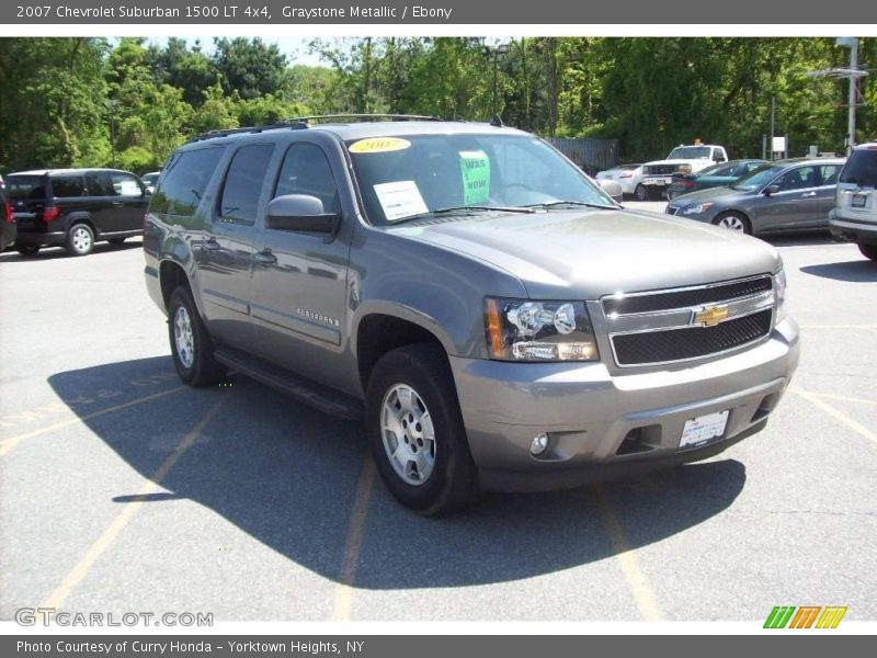 Graystone Metallic / Ebony 2007 Chevrolet Suburban 1500 LT 4x4