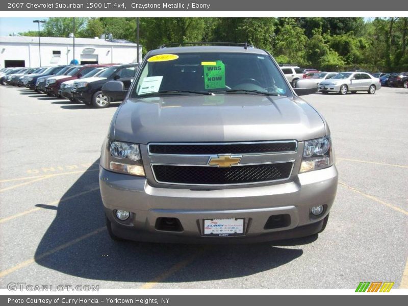 Graystone Metallic / Ebony 2007 Chevrolet Suburban 1500 LT 4x4