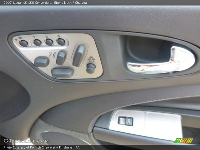 Ebony Black / Charcoal 2007 Jaguar XK XK8 Convertible