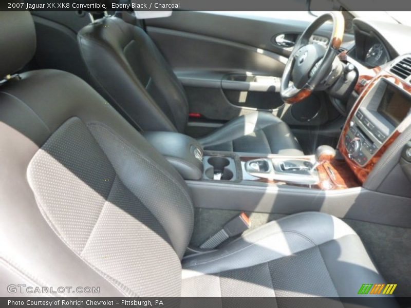 Ebony Black / Charcoal 2007 Jaguar XK XK8 Convertible