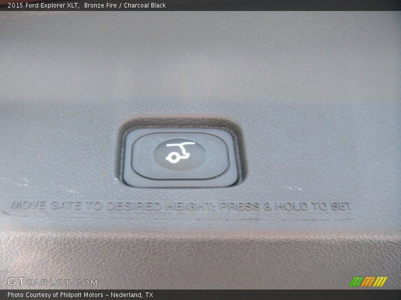Bronze Fire / Charcoal Black 2015 Ford Explorer XLT