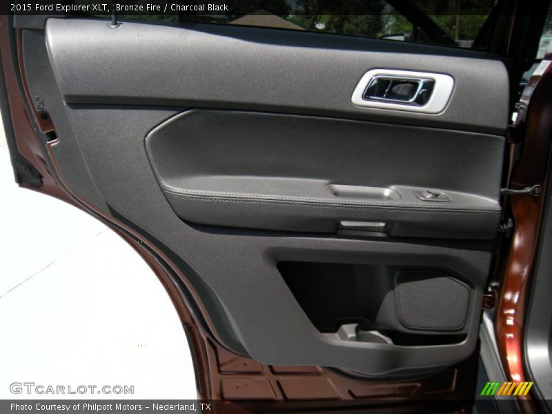 Bronze Fire / Charcoal Black 2015 Ford Explorer XLT