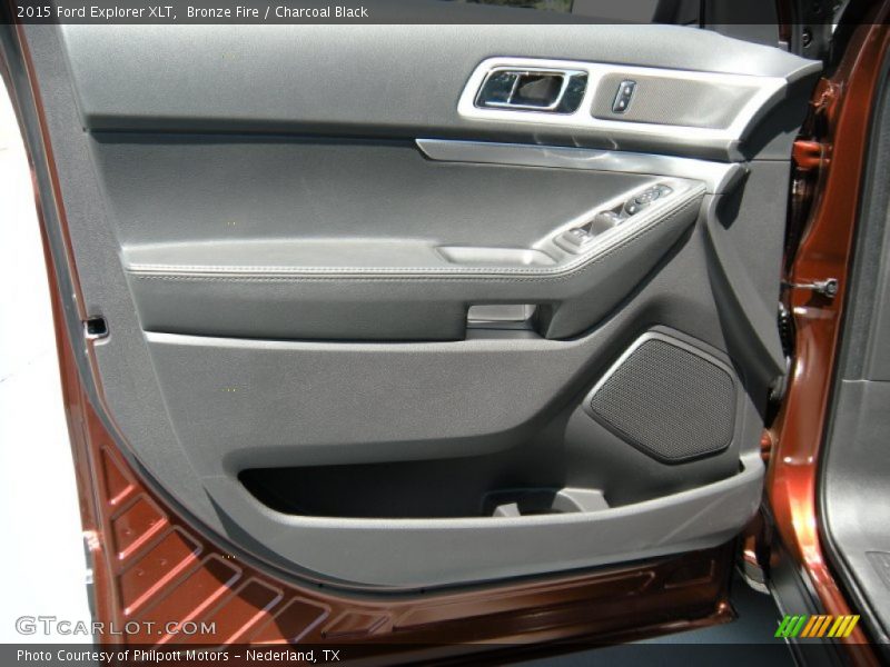 Bronze Fire / Charcoal Black 2015 Ford Explorer XLT