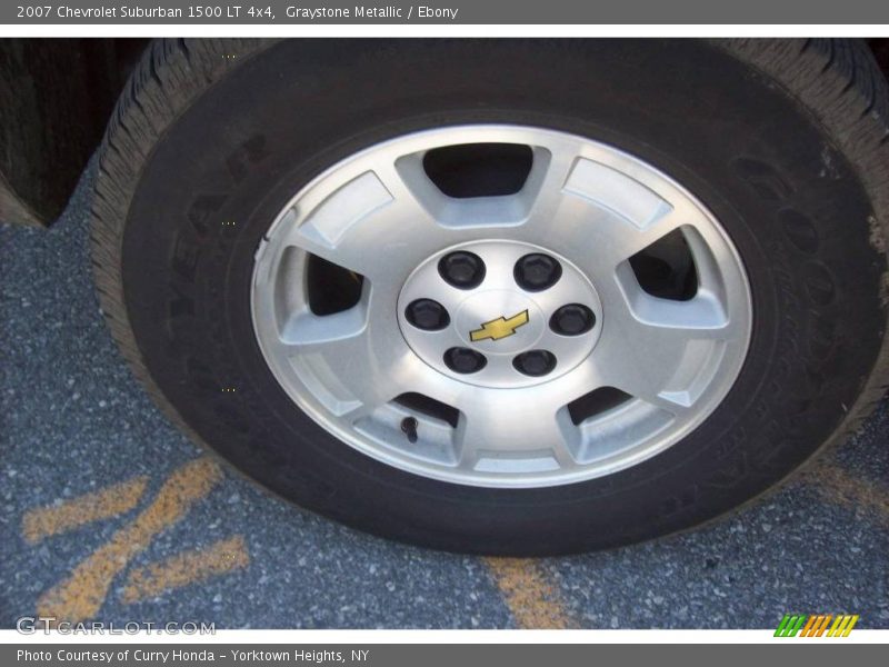 Graystone Metallic / Ebony 2007 Chevrolet Suburban 1500 LT 4x4