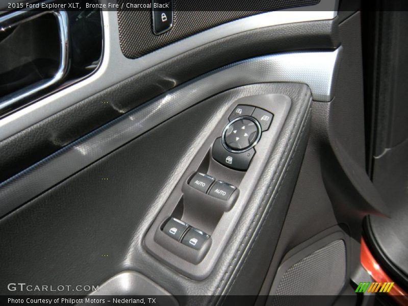 Bronze Fire / Charcoal Black 2015 Ford Explorer XLT