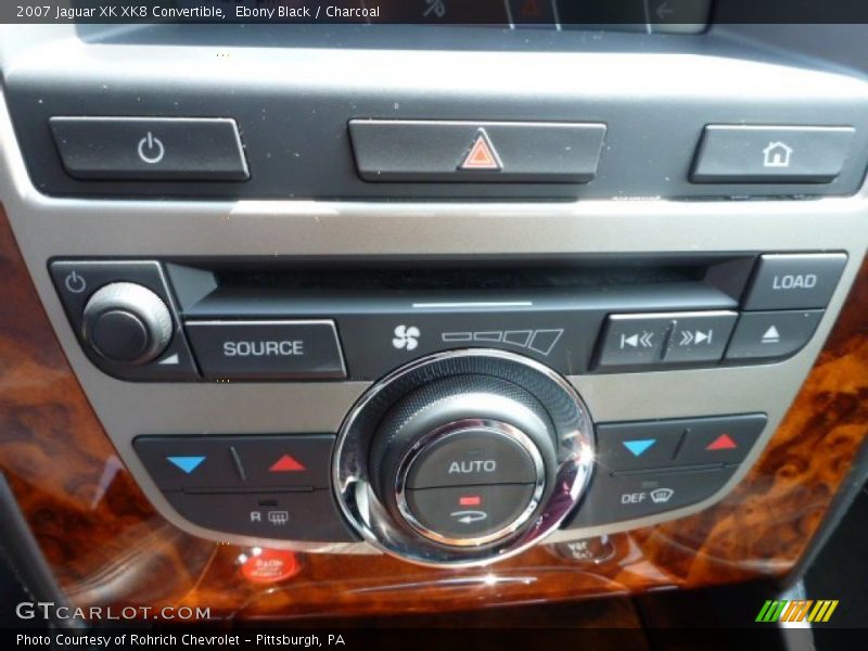 Ebony Black / Charcoal 2007 Jaguar XK XK8 Convertible