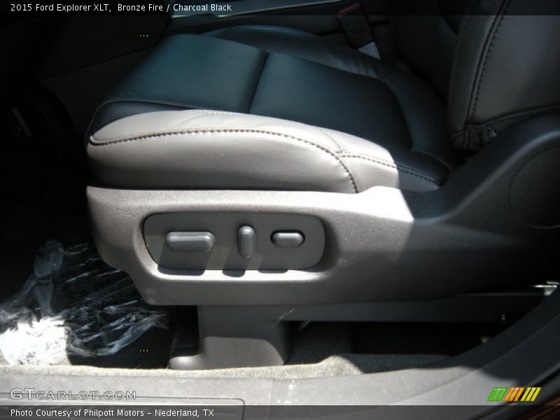 Bronze Fire / Charcoal Black 2015 Ford Explorer XLT