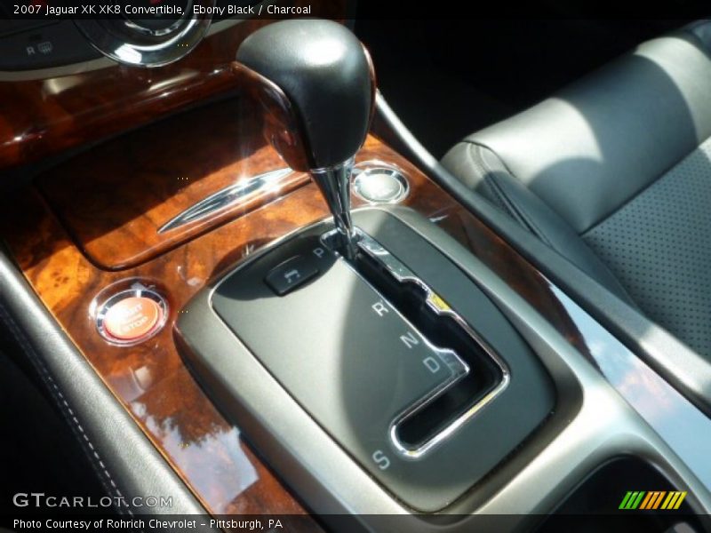 Ebony Black / Charcoal 2007 Jaguar XK XK8 Convertible
