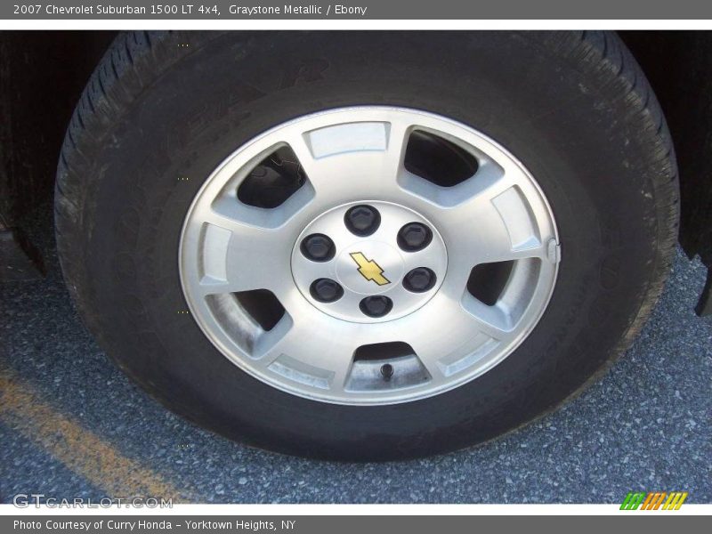 Graystone Metallic / Ebony 2007 Chevrolet Suburban 1500 LT 4x4
