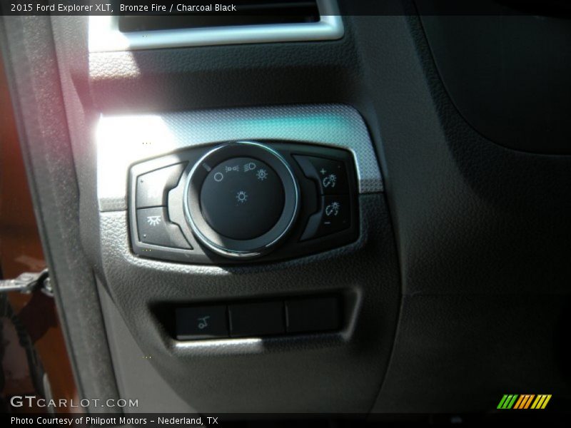 Bronze Fire / Charcoal Black 2015 Ford Explorer XLT