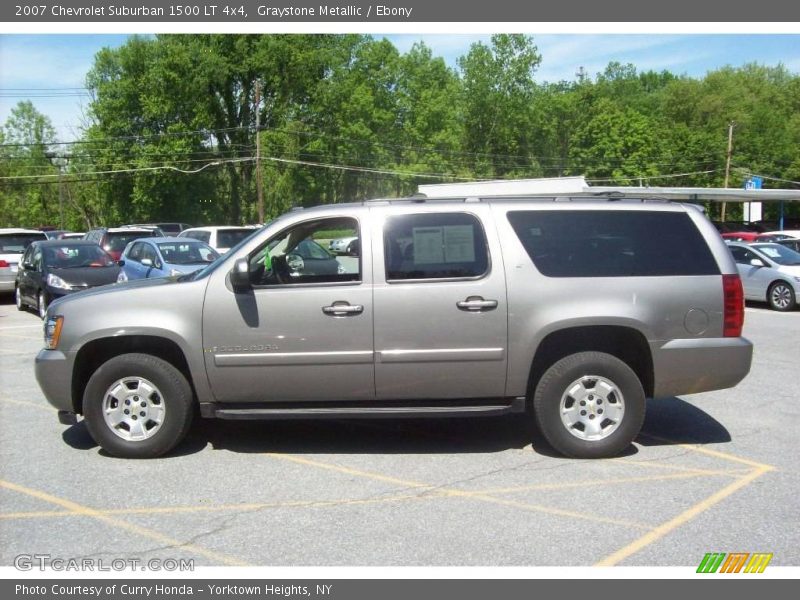 Graystone Metallic / Ebony 2007 Chevrolet Suburban 1500 LT 4x4