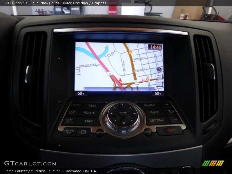 Black Obsidian / Graphite 2011 Infiniti G 37 Journey Coupe