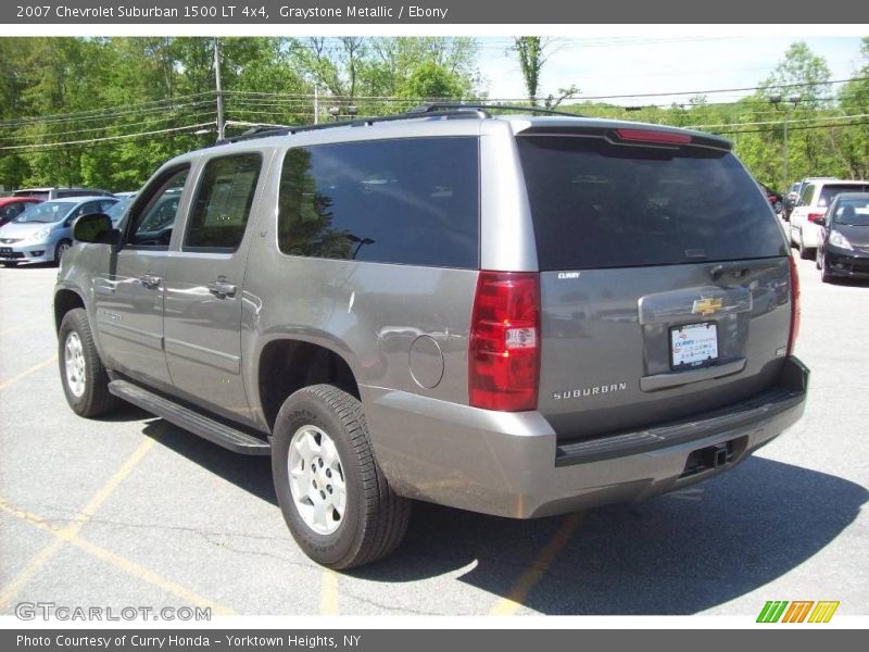 Graystone Metallic / Ebony 2007 Chevrolet Suburban 1500 LT 4x4