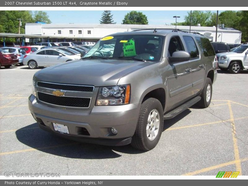 Graystone Metallic / Ebony 2007 Chevrolet Suburban 1500 LT 4x4