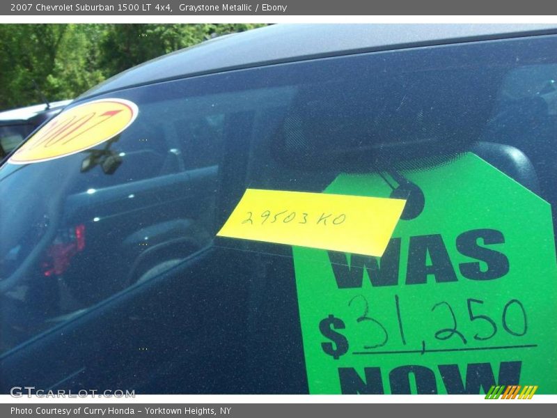 Graystone Metallic / Ebony 2007 Chevrolet Suburban 1500 LT 4x4
