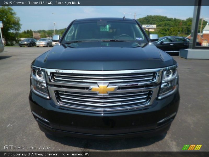 Black / Jet Black 2015 Chevrolet Tahoe LTZ 4WD