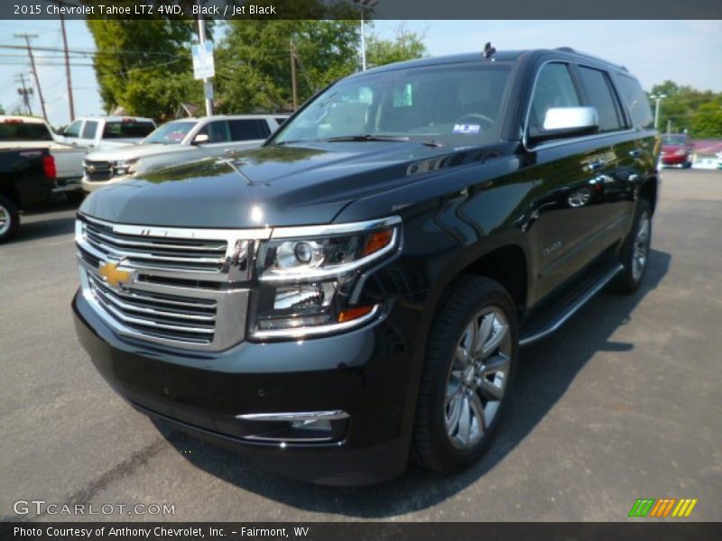 Black / Jet Black 2015 Chevrolet Tahoe LTZ 4WD
