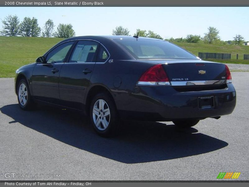 Slate Metallic / Ebony Black 2008 Chevrolet Impala LS