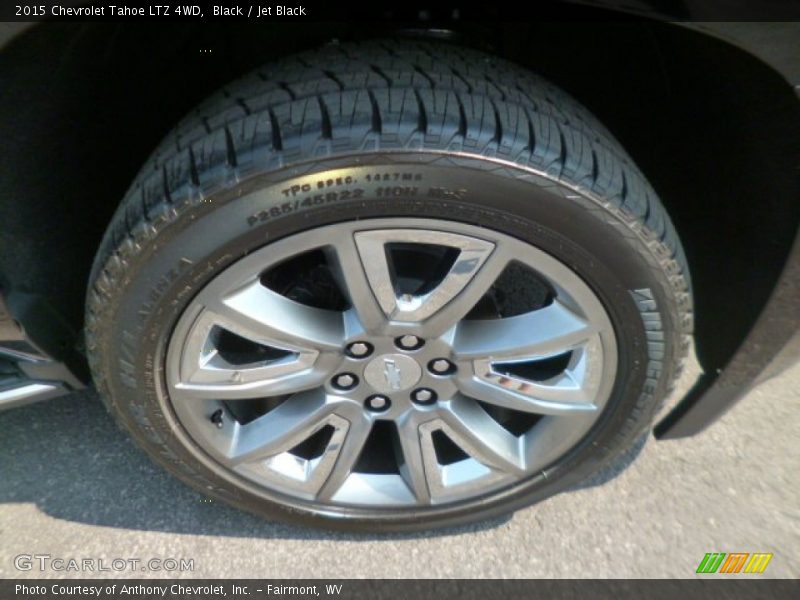 Black / Jet Black 2015 Chevrolet Tahoe LTZ 4WD