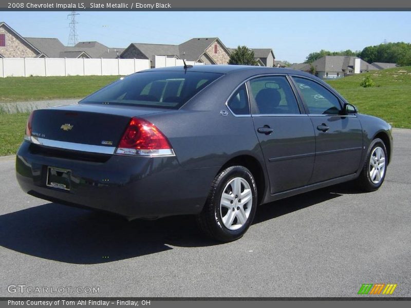 Slate Metallic / Ebony Black 2008 Chevrolet Impala LS