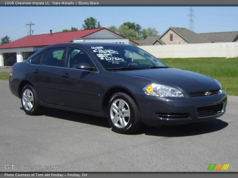Slate Metallic / Ebony Black 2008 Chevrolet Impala LS