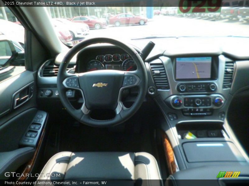 Black / Jet Black 2015 Chevrolet Tahoe LTZ 4WD