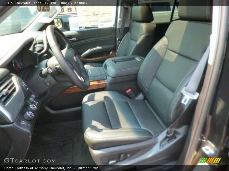 Black / Jet Black 2015 Chevrolet Tahoe LTZ 4WD