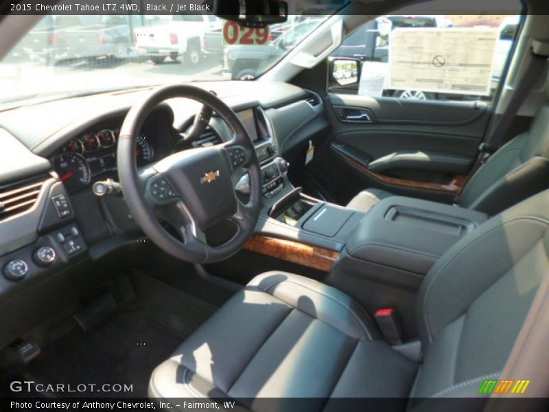 Black / Jet Black 2015 Chevrolet Tahoe LTZ 4WD