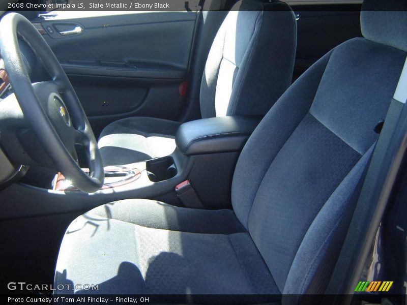 Slate Metallic / Ebony Black 2008 Chevrolet Impala LS