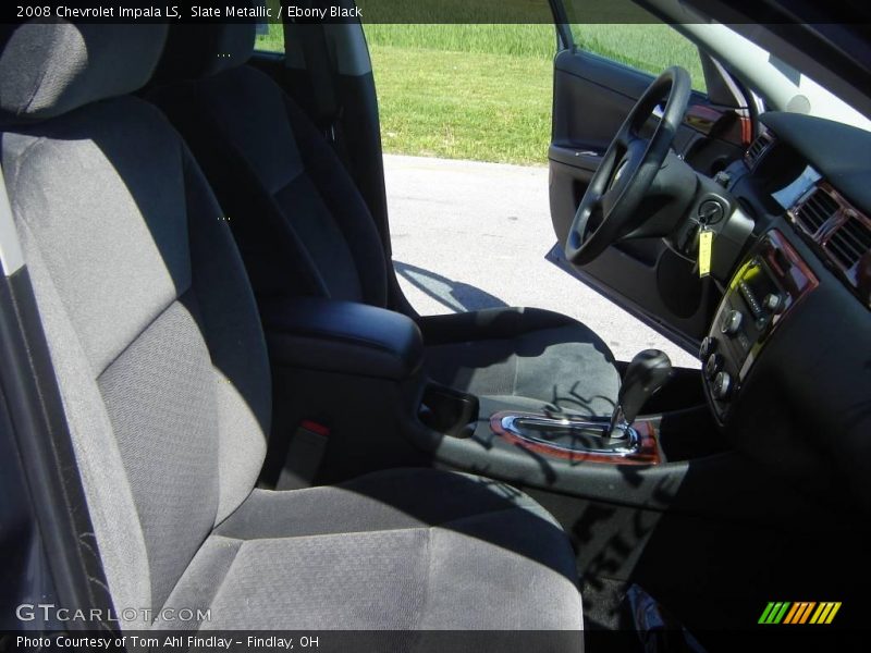 Slate Metallic / Ebony Black 2008 Chevrolet Impala LS
