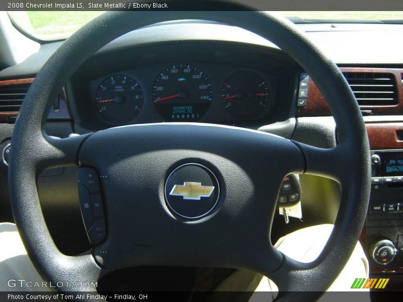 Slate Metallic / Ebony Black 2008 Chevrolet Impala LS