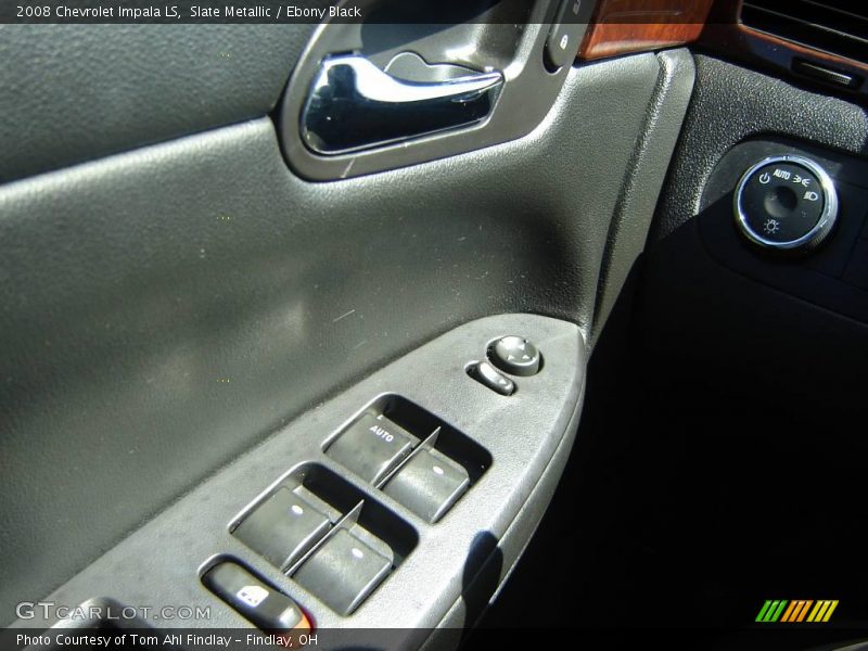 Slate Metallic / Ebony Black 2008 Chevrolet Impala LS
