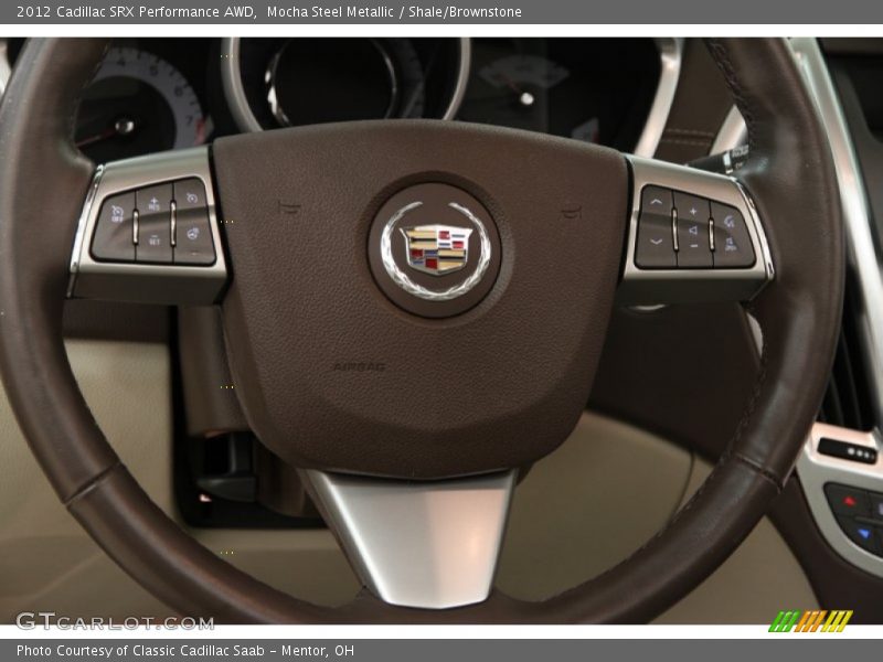 Mocha Steel Metallic / Shale/Brownstone 2012 Cadillac SRX Performance AWD