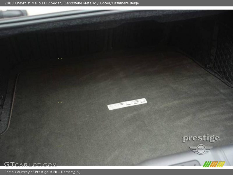 Sandstone Metallic / Cocoa/Cashmere Beige 2008 Chevrolet Malibu LTZ Sedan