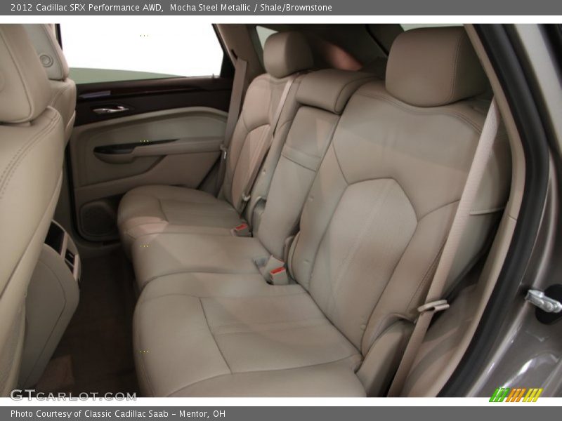 Rear Seat of 2012 SRX Performance AWD