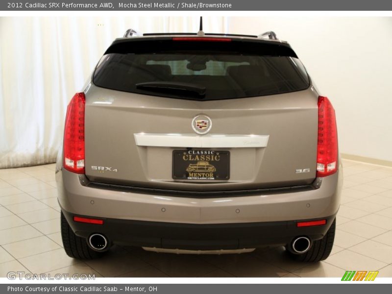 Mocha Steel Metallic / Shale/Brownstone 2012 Cadillac SRX Performance AWD