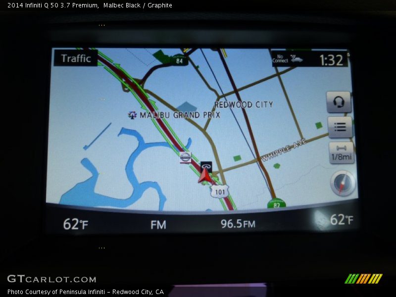 Malbec Black / Graphite 2014 Infiniti Q 50 3.7 Premium