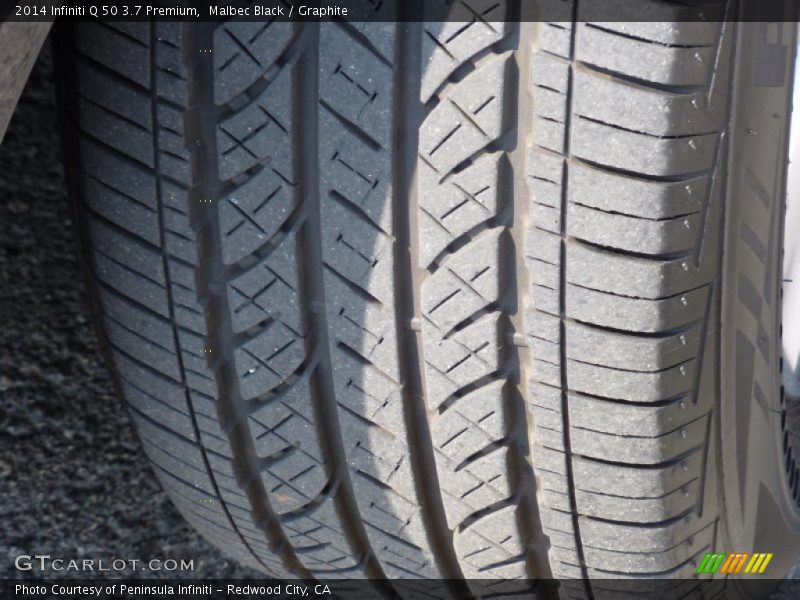 Malbec Black / Graphite 2014 Infiniti Q 50 3.7 Premium