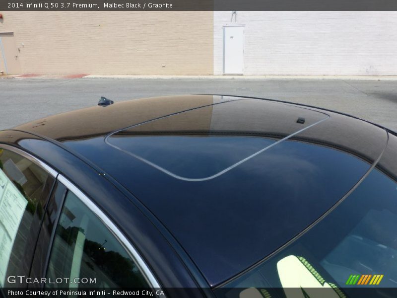 Malbec Black / Graphite 2014 Infiniti Q 50 3.7 Premium