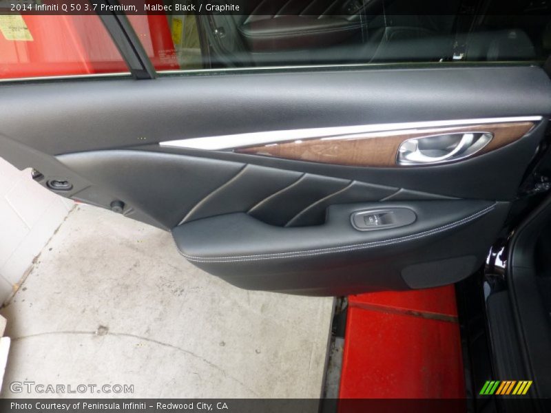 Malbec Black / Graphite 2014 Infiniti Q 50 3.7 Premium