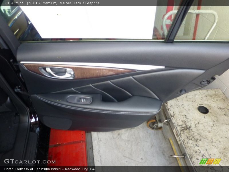 Malbec Black / Graphite 2014 Infiniti Q 50 3.7 Premium