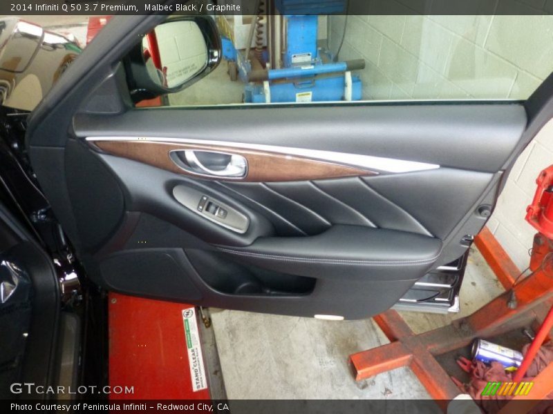 Malbec Black / Graphite 2014 Infiniti Q 50 3.7 Premium