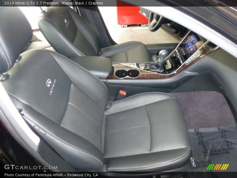 Malbec Black / Graphite 2014 Infiniti Q 50 3.7 Premium