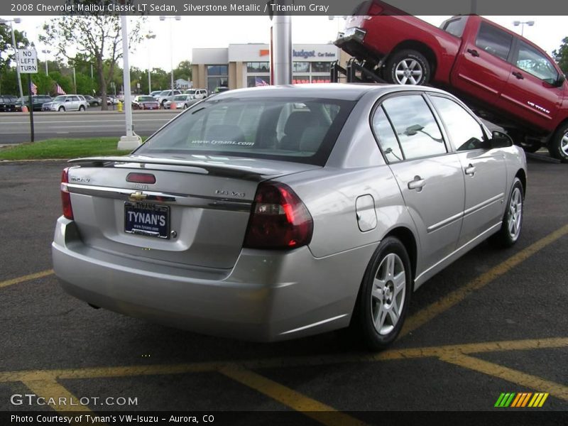 Silverstone Metallic / Titanium Gray 2008 Chevrolet Malibu Classic LT Sedan