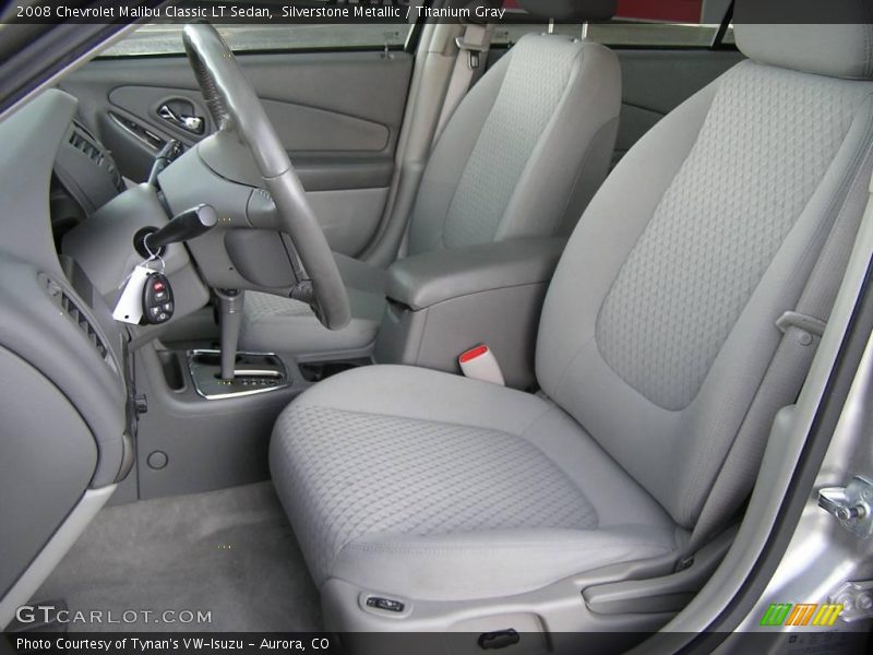 Silverstone Metallic / Titanium Gray 2008 Chevrolet Malibu Classic LT Sedan