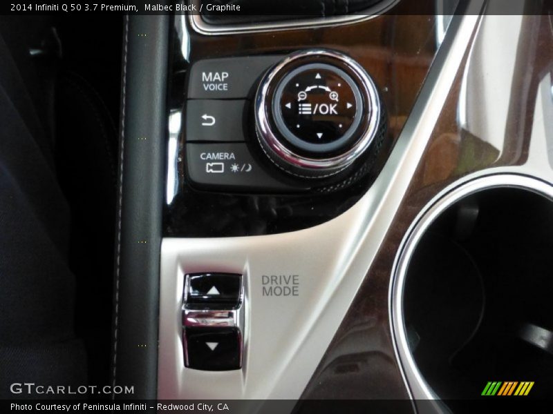 Malbec Black / Graphite 2014 Infiniti Q 50 3.7 Premium