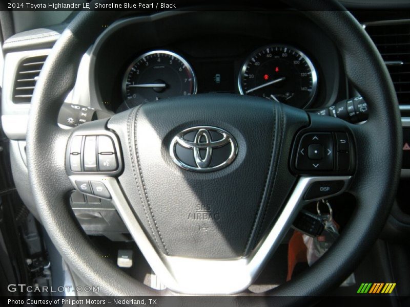  2014 Highlander LE Steering Wheel